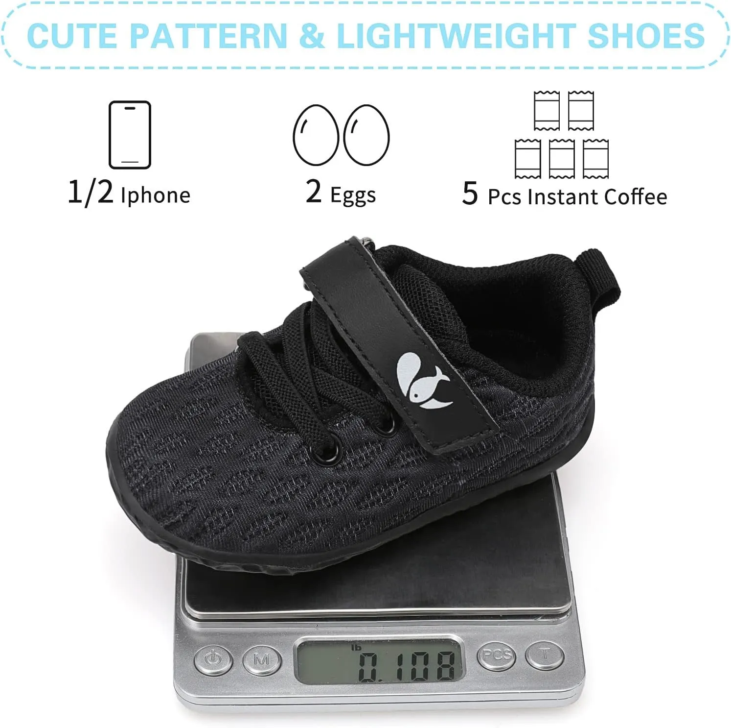 FEETCITY Baby Sneakers Boys Girls Infant Shoes First Walking Shoes Newborn Crib Shoes Toddler Slip On Shoes