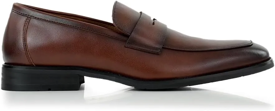 Ferro Aldo Dylan MFA19671 Classic Moc-Toe Penny Loafers for Men
