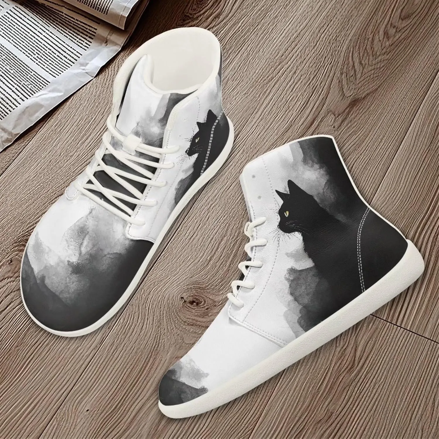 Fire Car Print Hiking Shoes Men Outdoor Athletic Sports Shoes Walking Shoes Trail Running Shoes White Sole