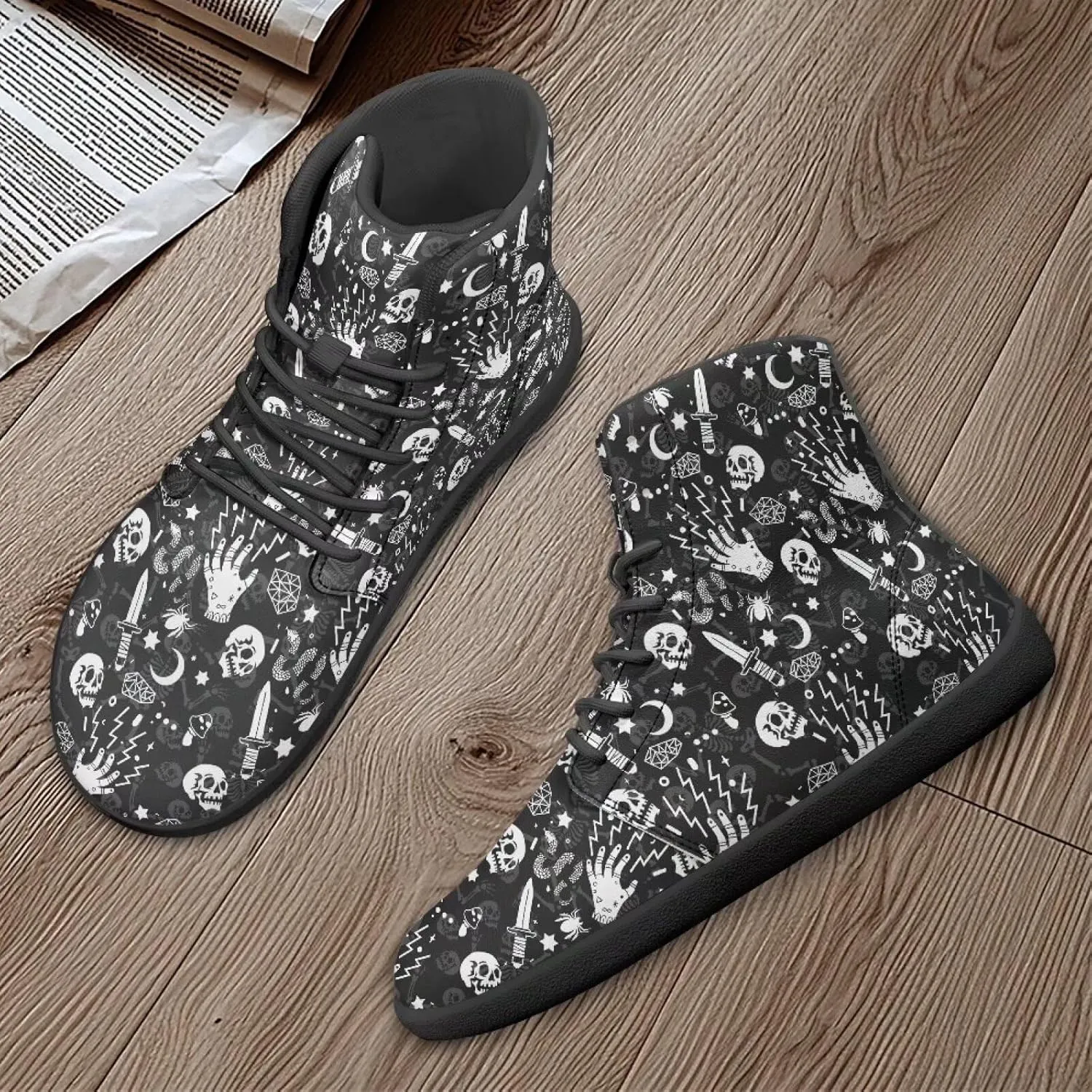 Fire Car Print Hiking Shoes Men Outdoor Athletic Sports Shoes Walking Shoes Trail Running Shoes