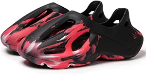 Foam Runner Shoes,Unisex Foam Runner Sneakers Pillow Cloud Sandals Slides, Fashion Anti Slip Quick-Drying Summer Beach Shoes