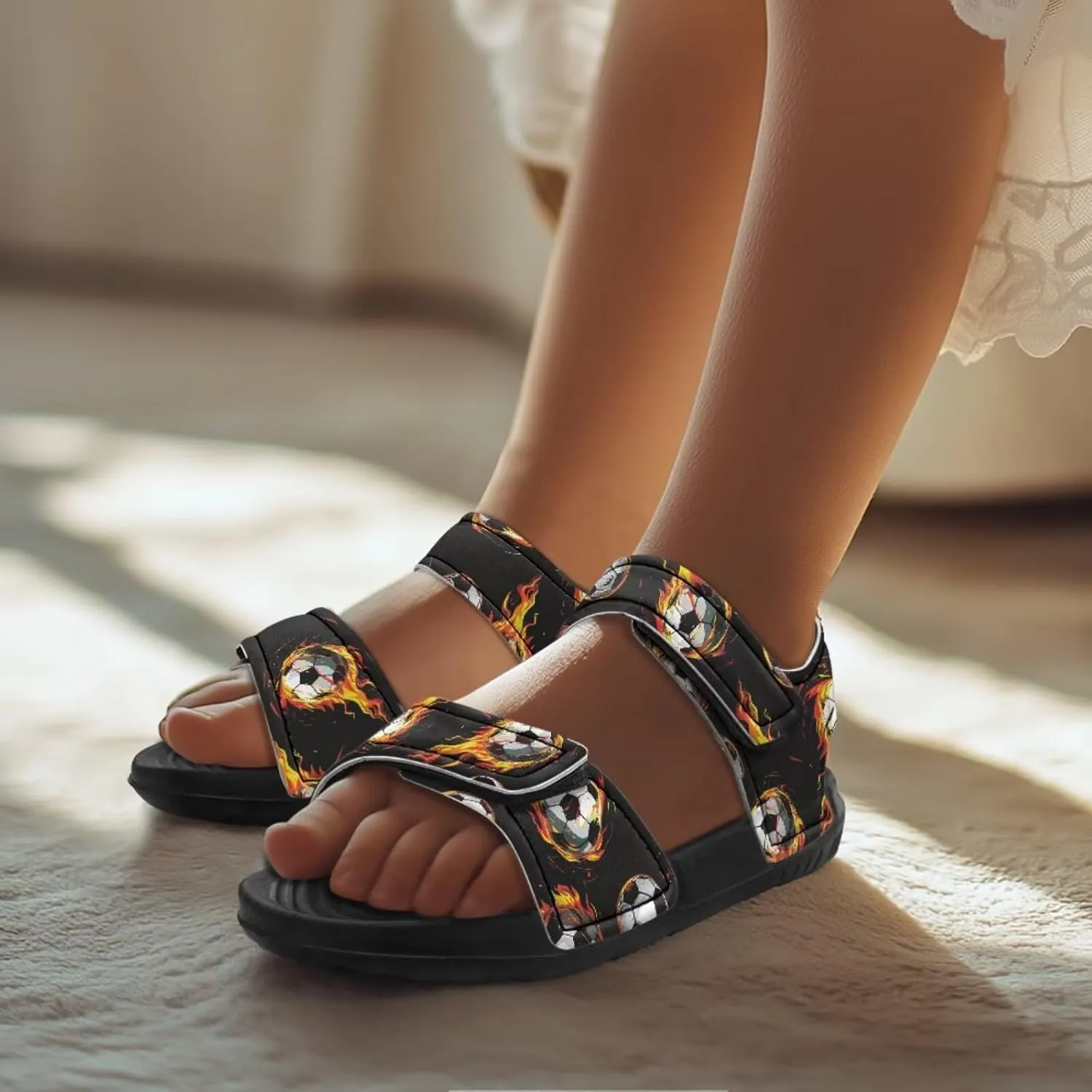 Forchrinse Boys Sport Athletic Sandals Comfort Open Toe Sandals Outdoor Casual Shoes for Toddler/Little Kid/Big Kid