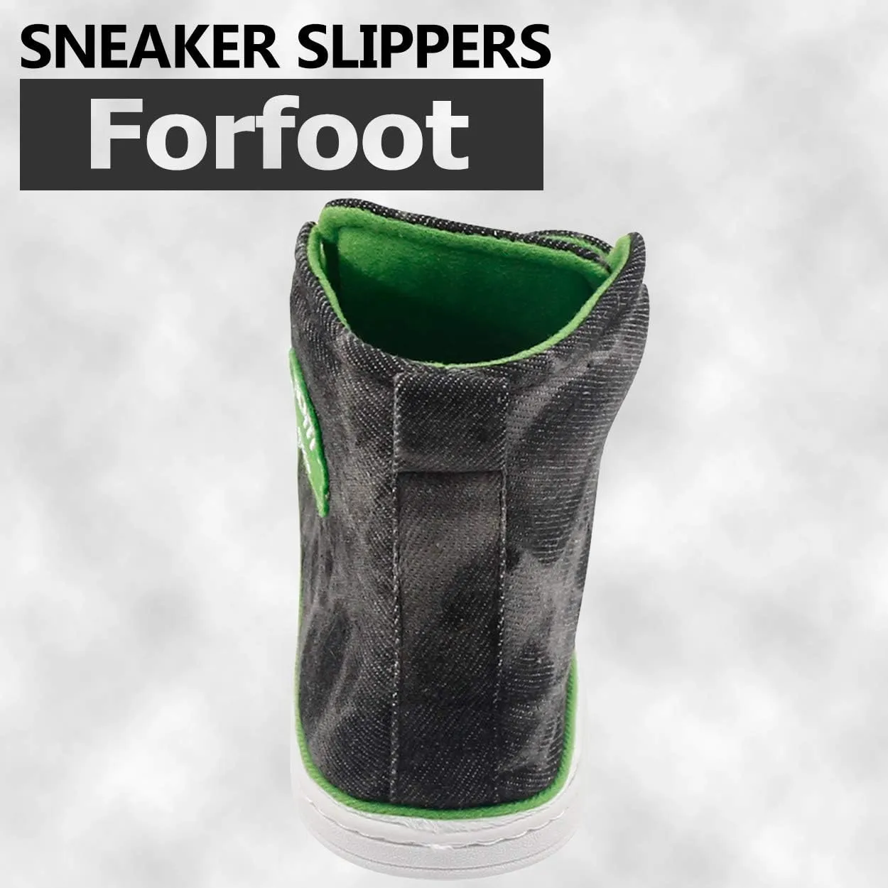 Forfoot Sneaker Slippers Men Comfy Cozy Indoor House Shoes Non Slip