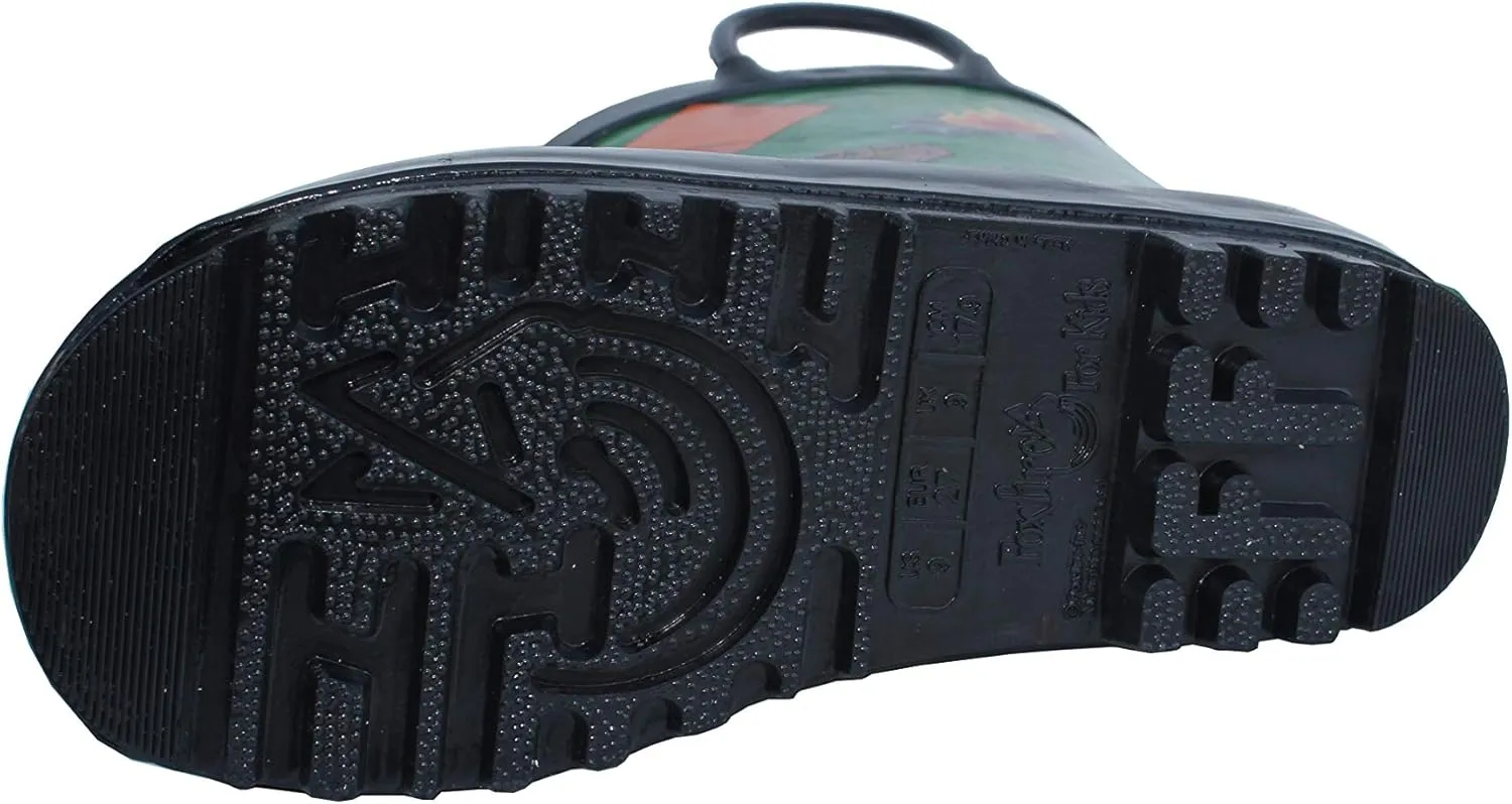 Foxfire for Kids Boys Rubber Rain Boots for Toddles and Children