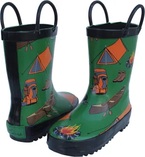 Foxfire for Kids Boys Rubber Rain Boots for Toddles and Children