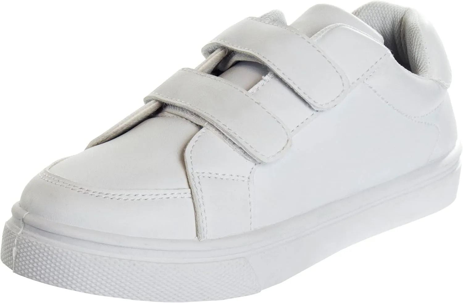 French Toast Boys Girls Strap Shoes - Athletic Casual Dress School Uniform Oxford Canvas Tennis Sneakers (Toddler/Little Kid/Big Kid)