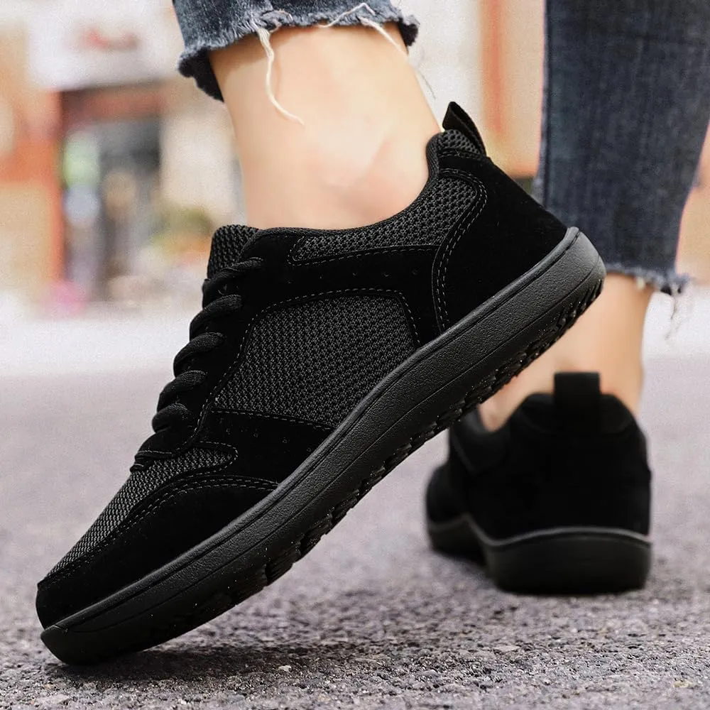 FUJEAK Barefoot Shoes Women Sneakers Womens Walking Shoes Wide Toe Box Shoes Women Minimalist Zero Drop Breathable Fashion Sneakers Width Casual Trail Runner