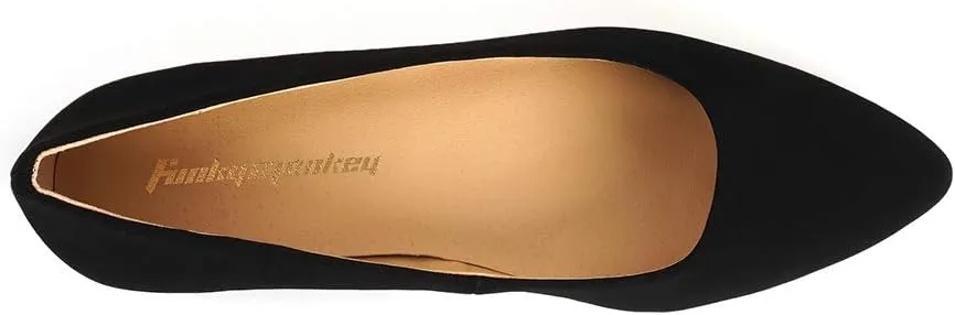 FUNKYMONKEY Women's Classic Ballet Flats Casual Comfort Slip On Flats Shoes