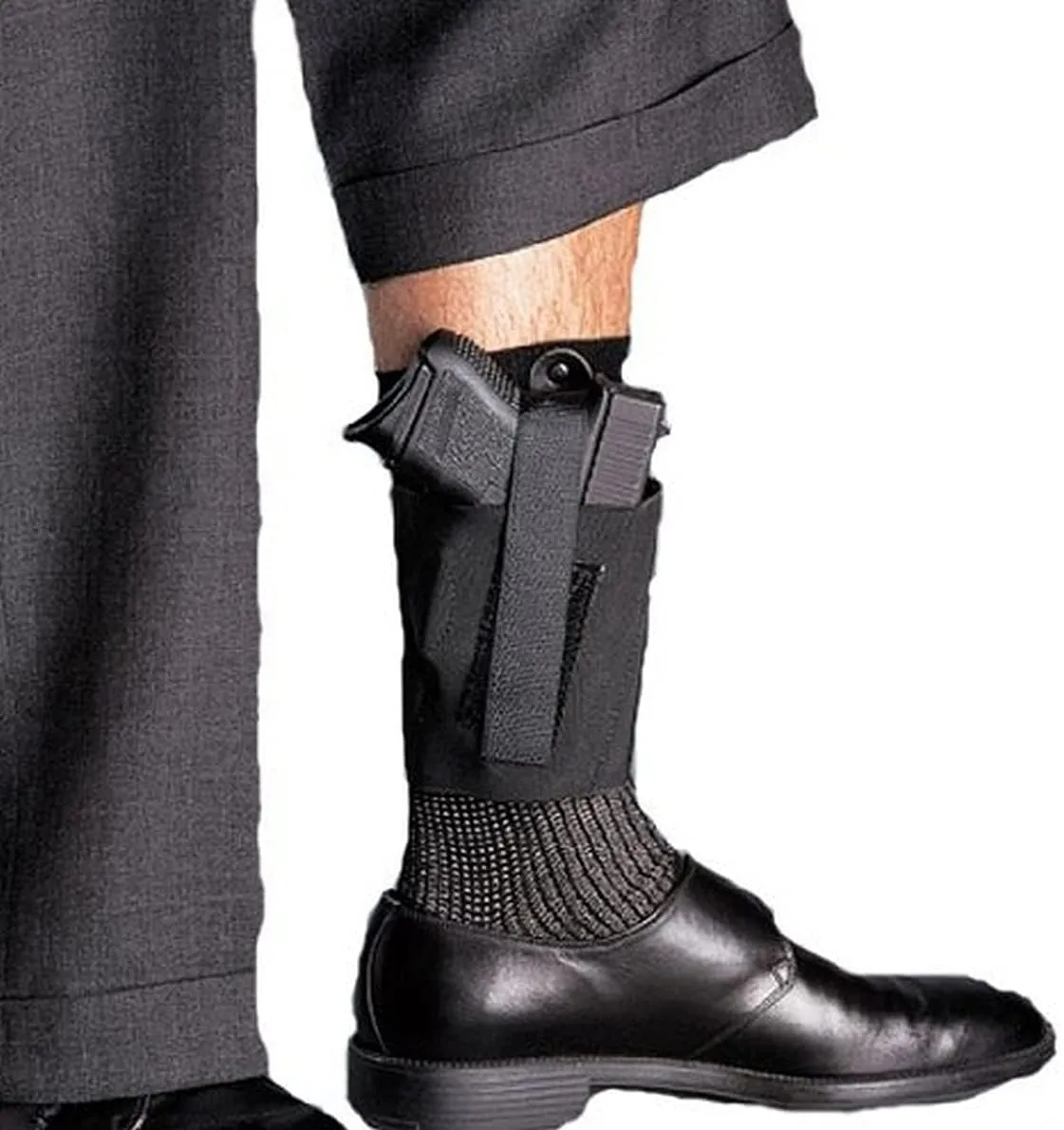 Galco Cop Ankle Band for Ruger LCP, Kel Tec P3AT, P32, Sig Sauer P238, NAA Guardian