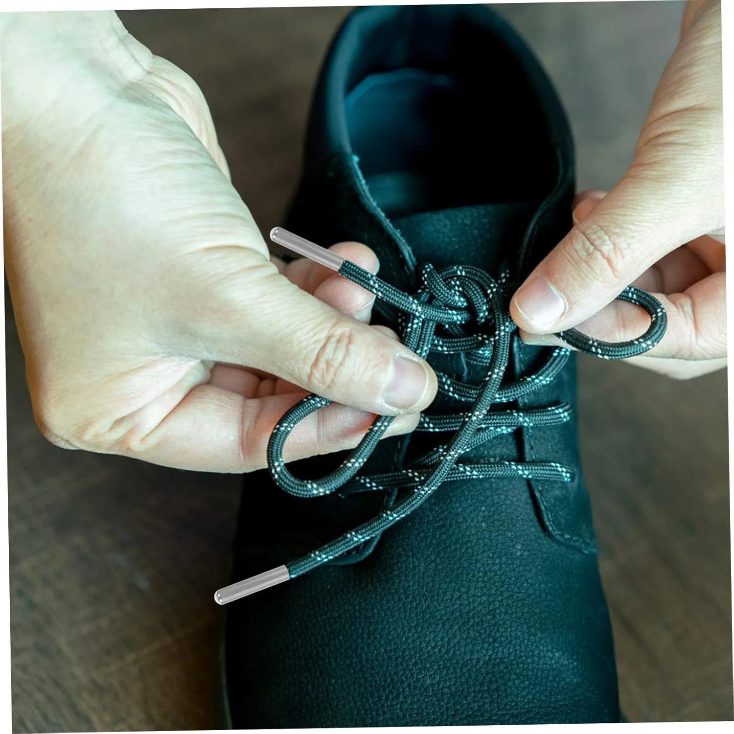 GALPADA 60 Pcs Metal Button Charms for Bubble Slides Shoelace Repair Aglets Gibits Shoelace Replacement Tips