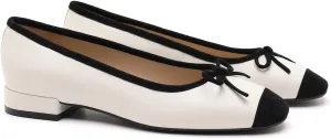 Genuine Leather Ballet Flats Comfortable Casual Dressy Shoes with Memory Latex Insole Comfort Slip on Ballerina Flats