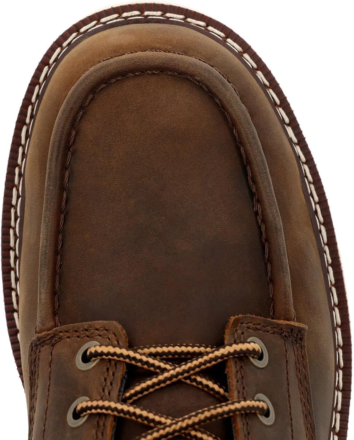 Georgia Boot Mens Core 37 6 Inch Soft Toe Work Safety Shoes Casual - Brown