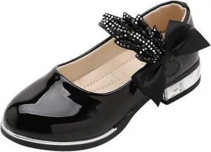 Girls Mary Jane Shoes Dress Shoes Flower Girl School Shoes Pump Patent Leather Shoes Low Heel Flats for Wedding Party