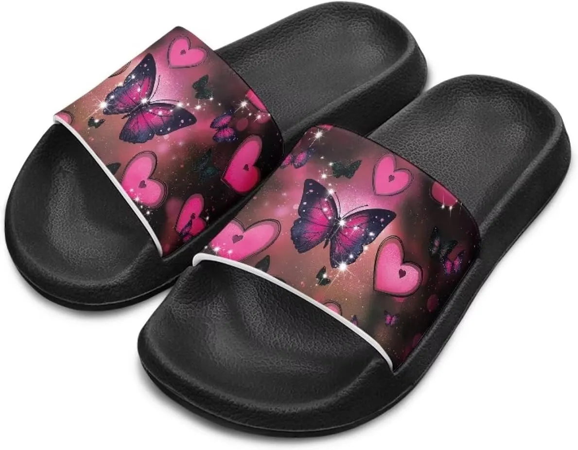 Girls Waterproof Sandals Non Slip Shower Shoes with Quick-Dry Design