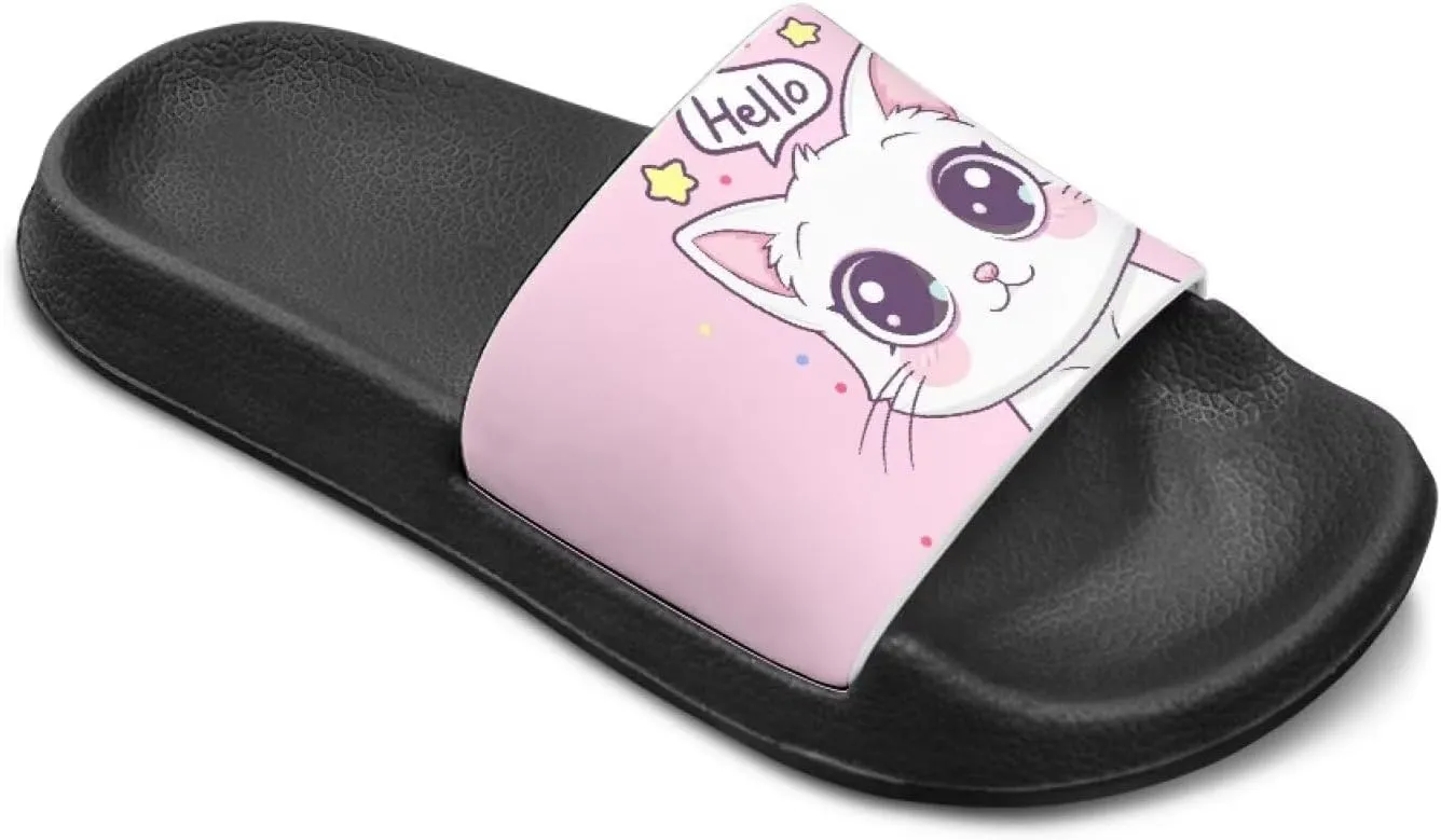 Girls Waterproof Sandals Non Slip Shower Shoes with Quick-Dry Design