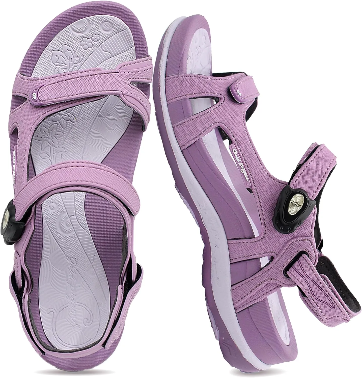 Gold Pigeon Shoes |SIGNATURE| Easy Snap Lock Comfort Ergonomic Walking Sandals for Women