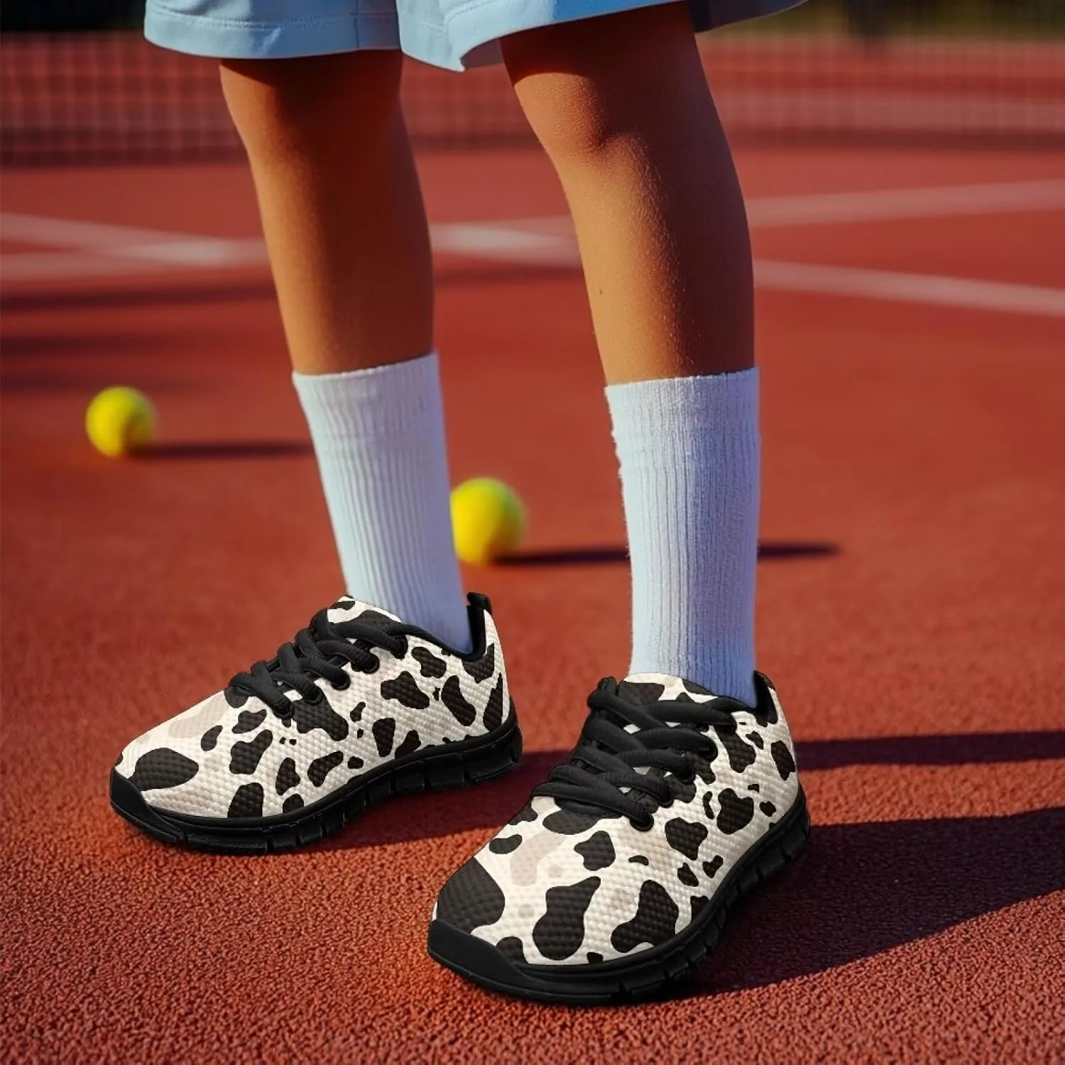 GOSTONG Kids Sneakers Breathable Mesh Cool Walking Running Shoes Soft Non Slip Rubber Sole Sneakers US 11 12 13 | 1 2 3 Black