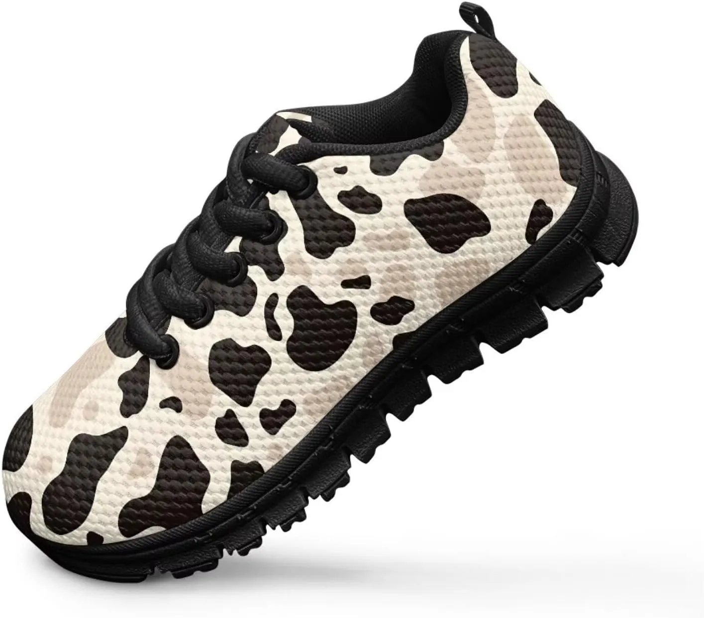 GOSTONG Kids Sneakers Breathable Mesh Cool Walking Running Shoes Soft Non Slip Rubber Sole Sneakers US 11 12 13 | 1 2 3 Black