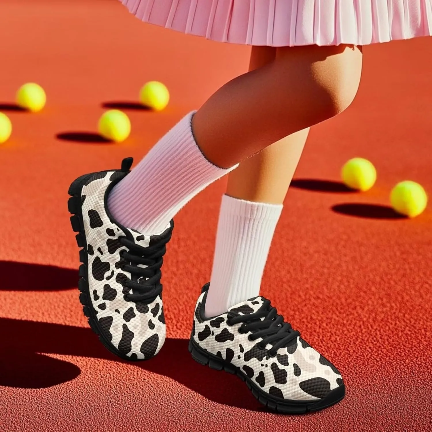 GOSTONG Kids Sneakers Breathable Mesh Cool Walking Running Shoes Soft Non Slip Rubber Sole Sneakers US 11 12 13 | 1 2 3 Black
