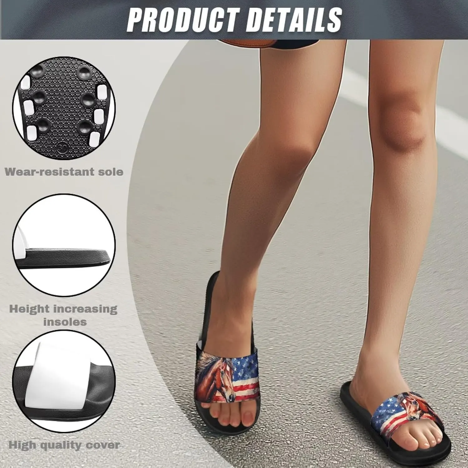 GOSTONG Sandals for Women and Men Pillow Slippers Non Slip Quick Drying House Slippers Unisex Lightweight Pool Slides Size 5-12.5