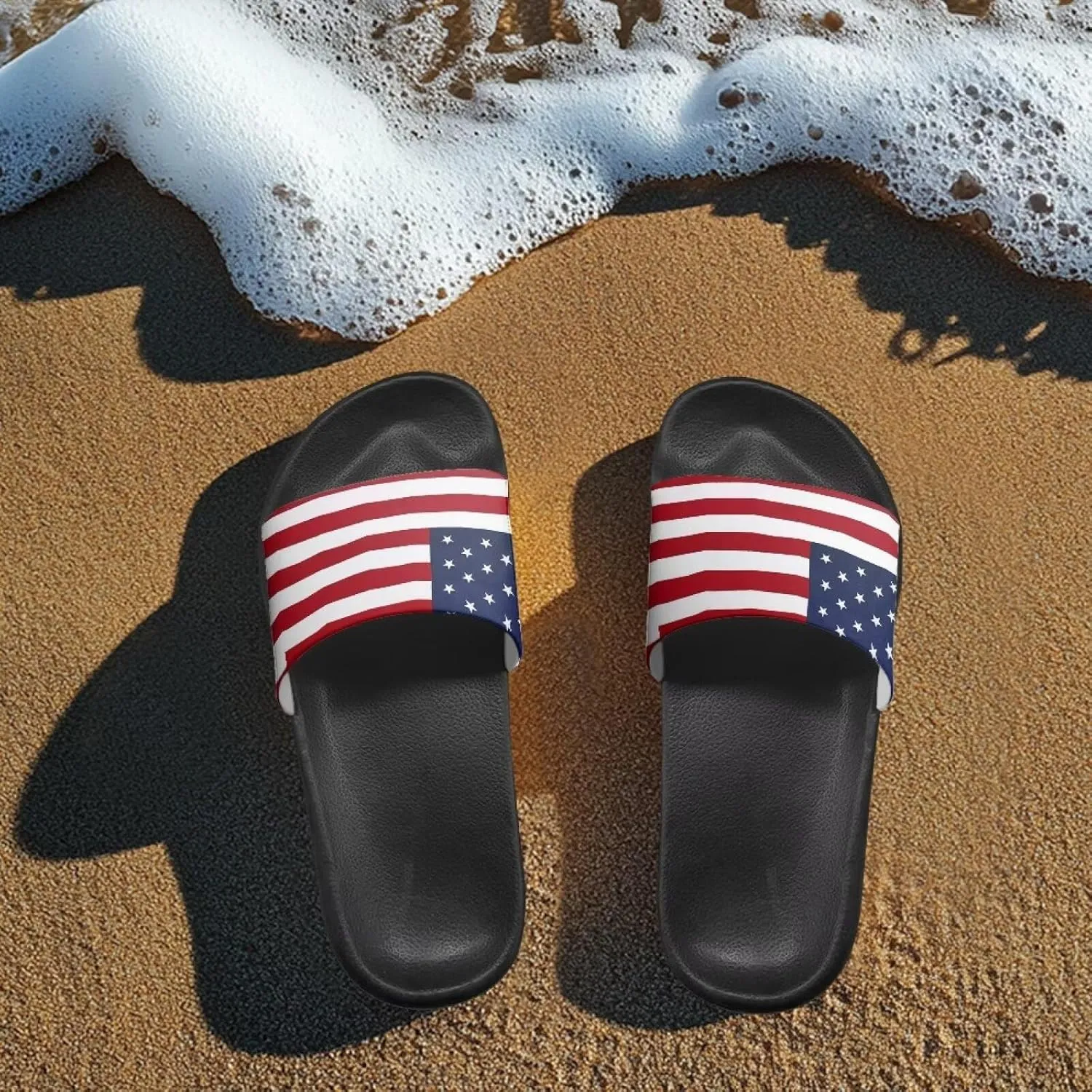 GOSTONG Sandals for Women and Men Pillow Slippers Non Slip Quick Drying House Slippers Unisex Lightweight Pool Slides Size 5-12.5