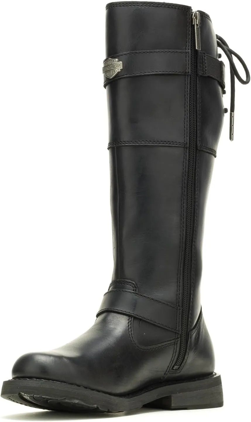 Harley-Davidson Women's Kirtland Ride Black or Brown Motorcycle Boots D87307