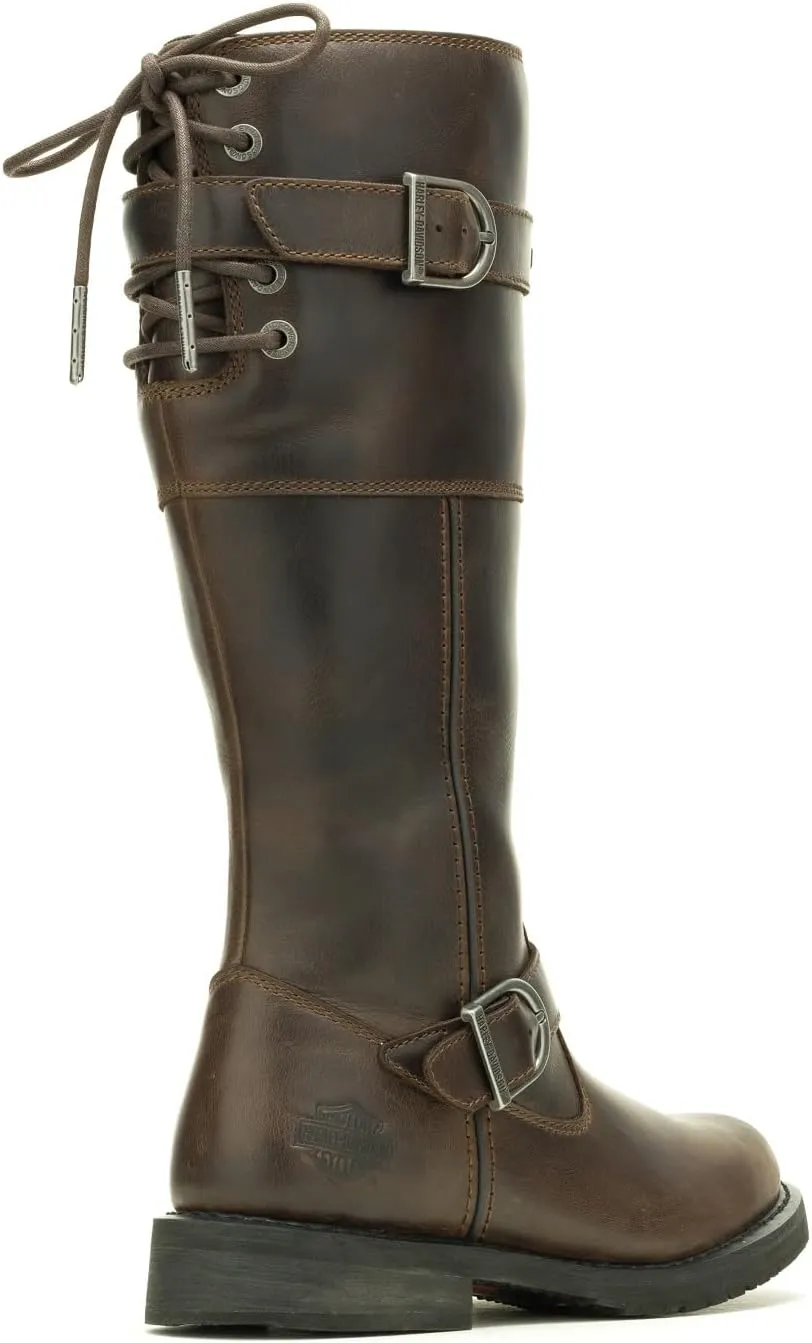 Harley-Davidson Women's Kirtland Ride Black or Brown Motorcycle Boots D87307