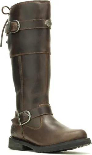 Harley-Davidson Women's Kirtland Ride Black or Brown Motorcycle Boots D87307