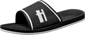 Harssidanzar Mens Slide Sandals Open Toe Sandals with Soft Lightweight Arch Support Footbed KM231US