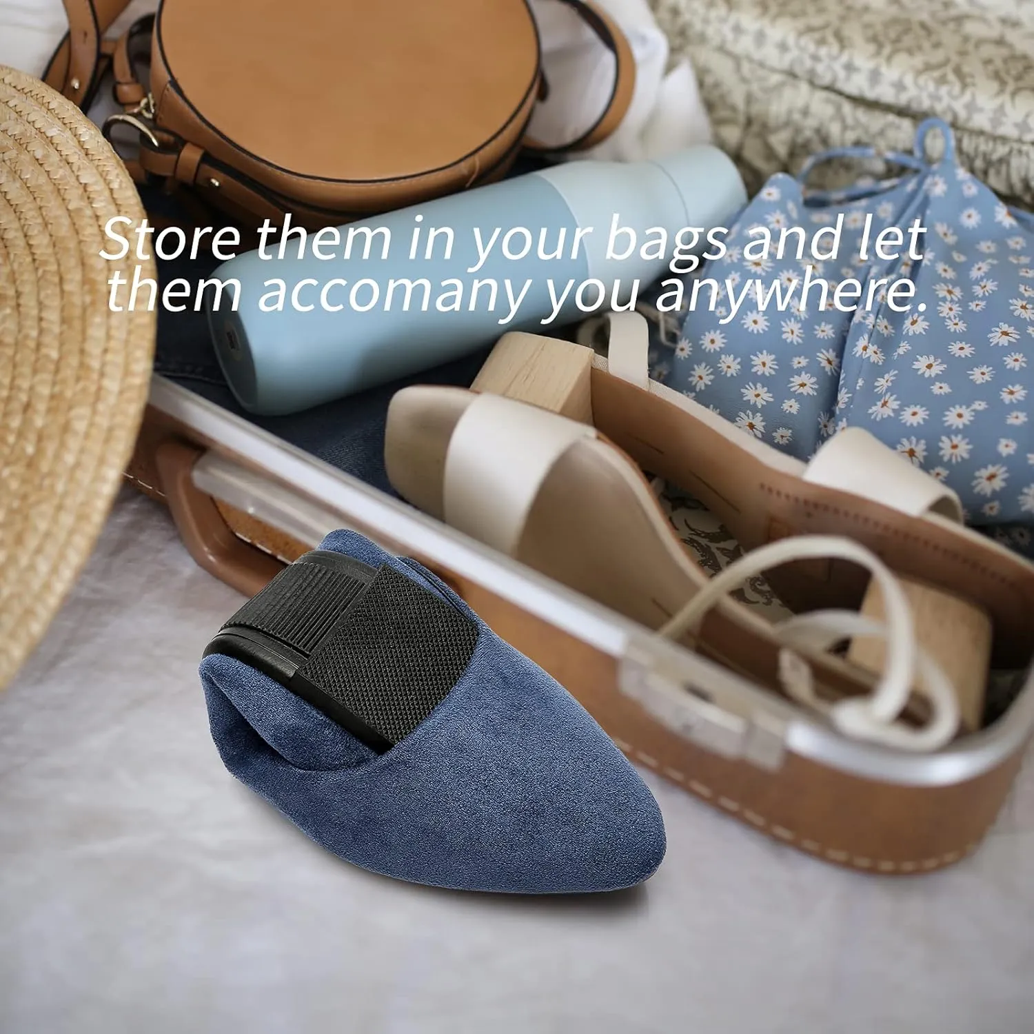 HEAWISH Women’s Black Flats Shoes Comfortable Suede Pointed Toe Slip On Casual Ballet Flats Dress Shoes Nude Flats