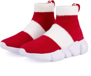 Hetios Girls Sneakers Running Shoes High-Heeled Socks Shoes Boys Athletic Sneakers Kids Sock Shoes (Toddler/Little Kid/Big Kid)
