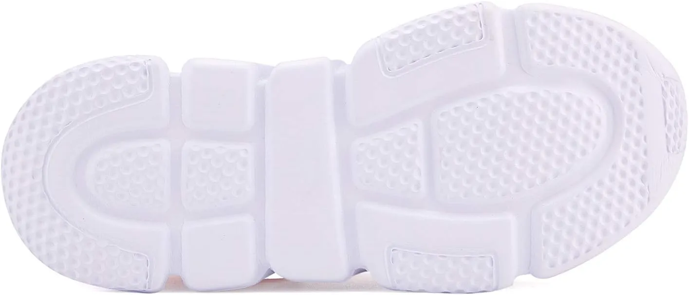 Hetios Girls Sneakers Running Shoes High-Heeled Socks Shoes Boys Athletic Sneakers Kids Sock Shoes (Toddler/Little Kid/Big Kid)