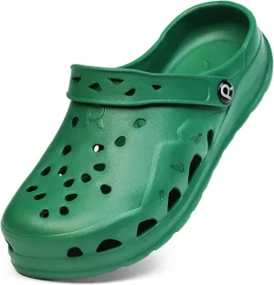 HEVA Adult Womens Garden Clogs,Classic Slippers Slip on Shoes Quick Drying Sport Sandals