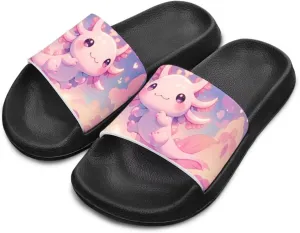 Howilath Kids Slide Sandal Non-Slip Open Toe Slippers Quick Dry Beach Shoes Unisex Child Summer Sandals