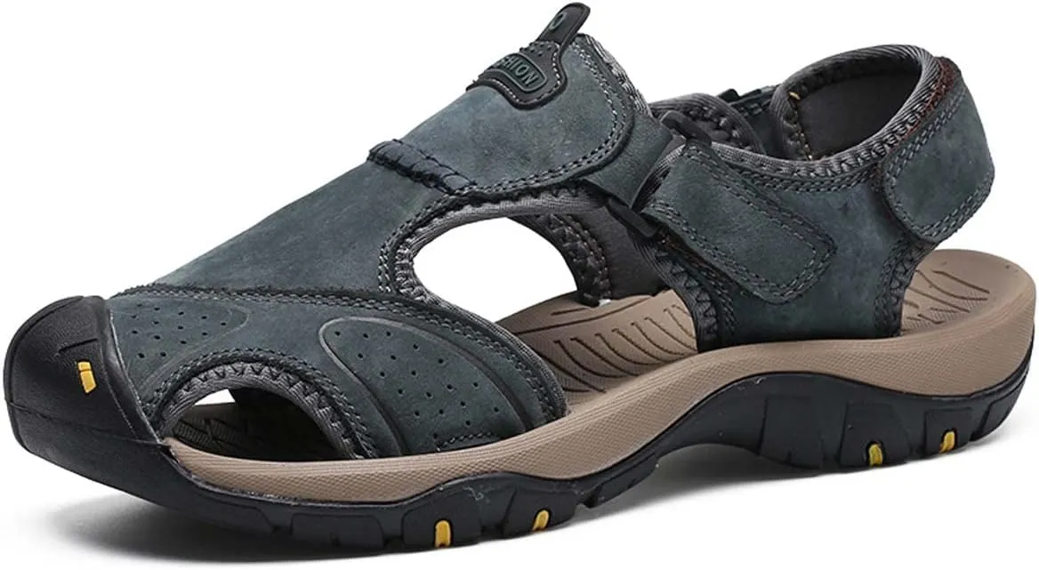 HYDLONGR Men's Women's Comfortable Outdoor Non-Slip Open-Toed Sports Sandals Wading Beach shoes Athletic Lightweight Hiking Sandals