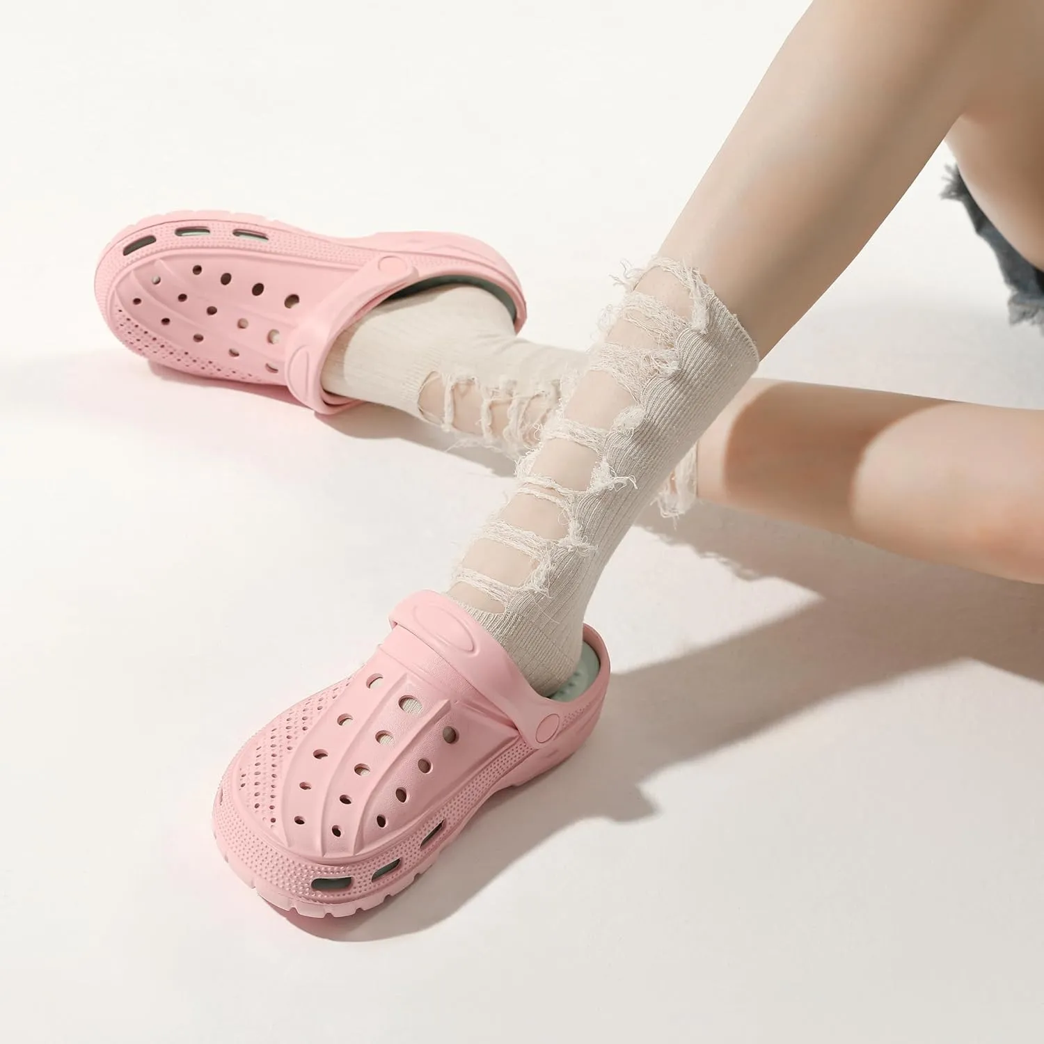 INMINPIN Women Men Orthopedic Clogs Arch Support Garden Shoes Sandals Slippers with Plantar Fasciitis Insoles