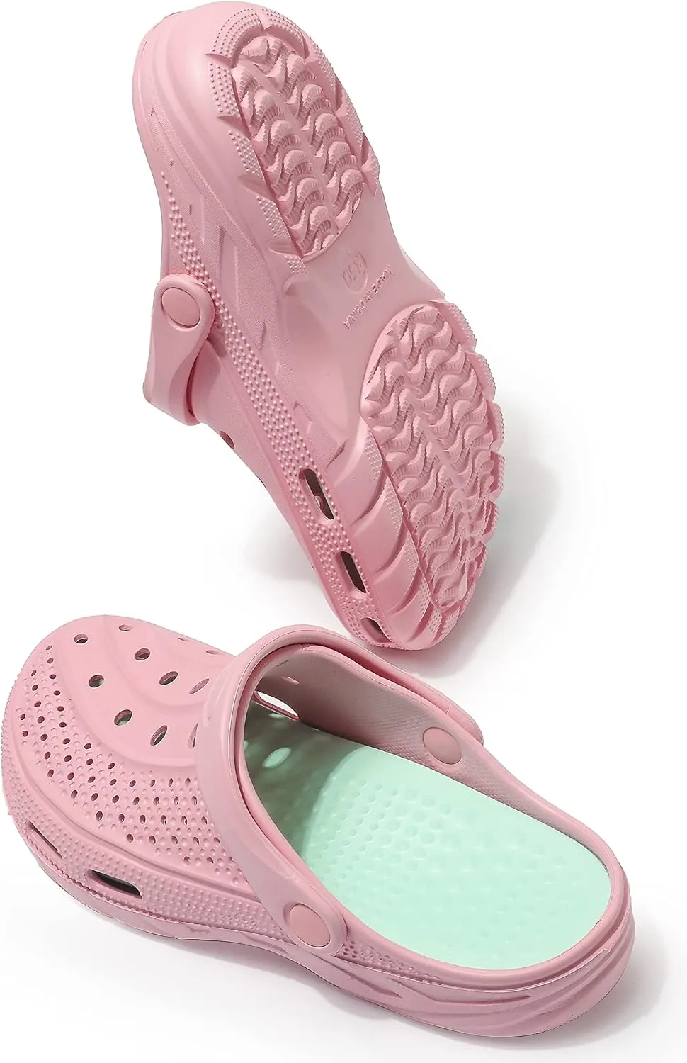 INMINPIN Women Men Orthopedic Clogs Arch Support Garden Shoes Sandals Slippers with Plantar Fasciitis Insoles