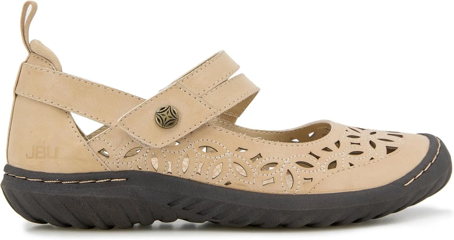 JBU Bellerose Encore Women’s Comfort Casual Classic Mary Jane Flats Fashion Shoes