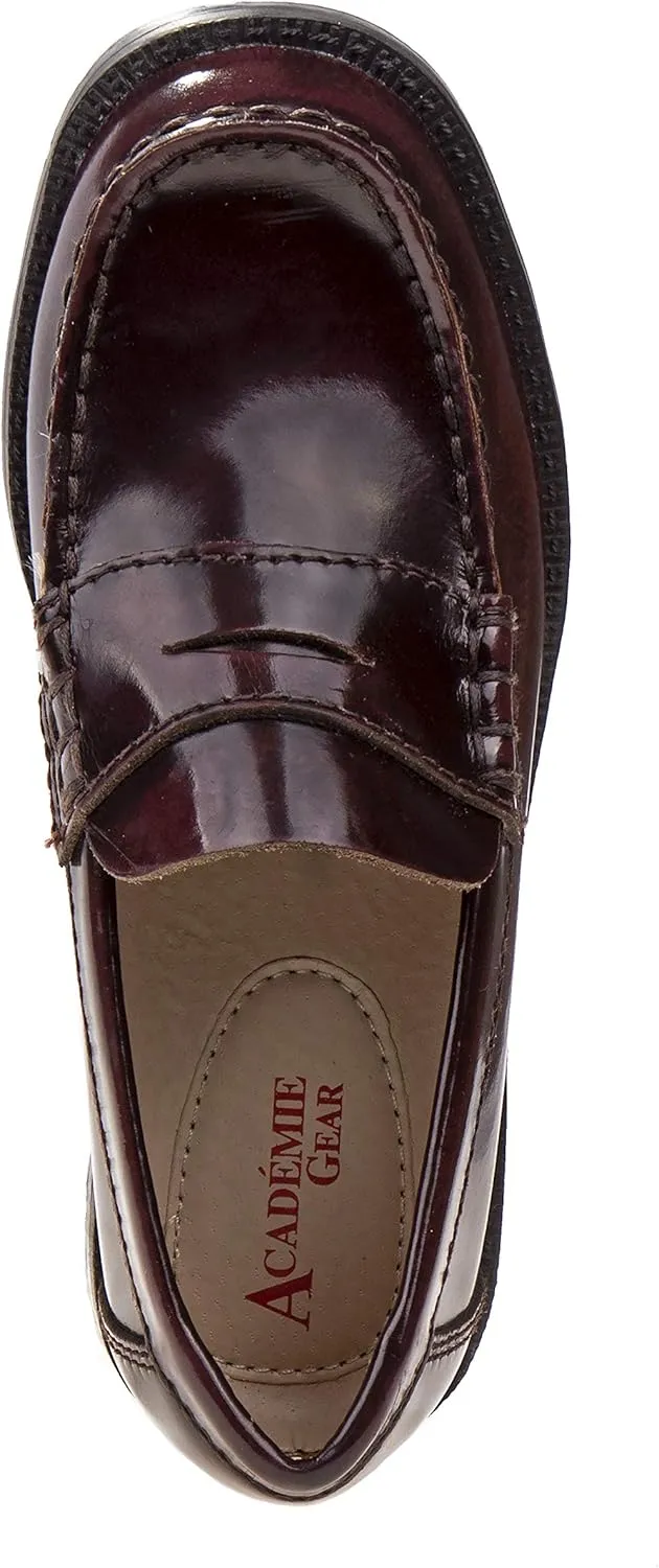 Josmo Boy's Dress Casual Classic Penny Loafers Quality Leather Shoes