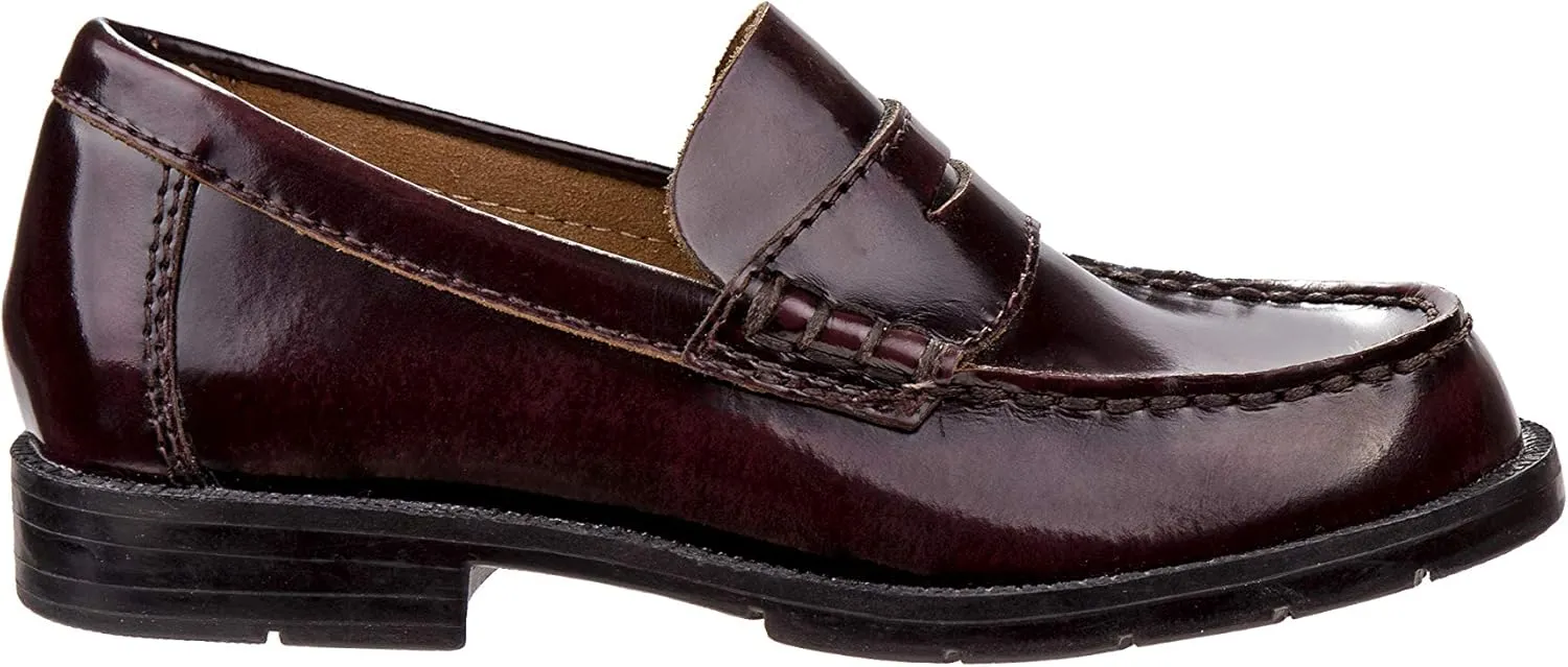 Josmo Boy's Dress Casual Classic Penny Loafers Quality Leather Shoes