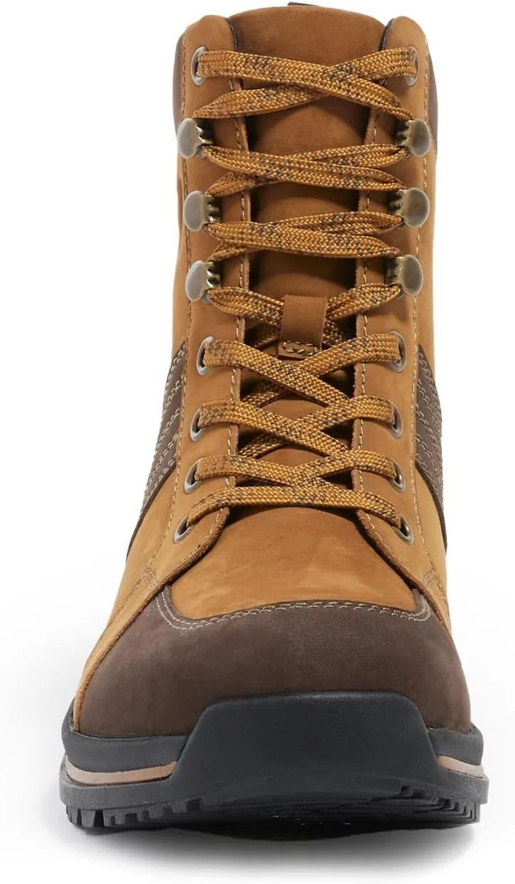 Kerrits Trail Blazer Lace Up Waterproof Barn Boot – Women's Leather Horse Riding & Hiking Boots, Wide Footbed, 1" Heel