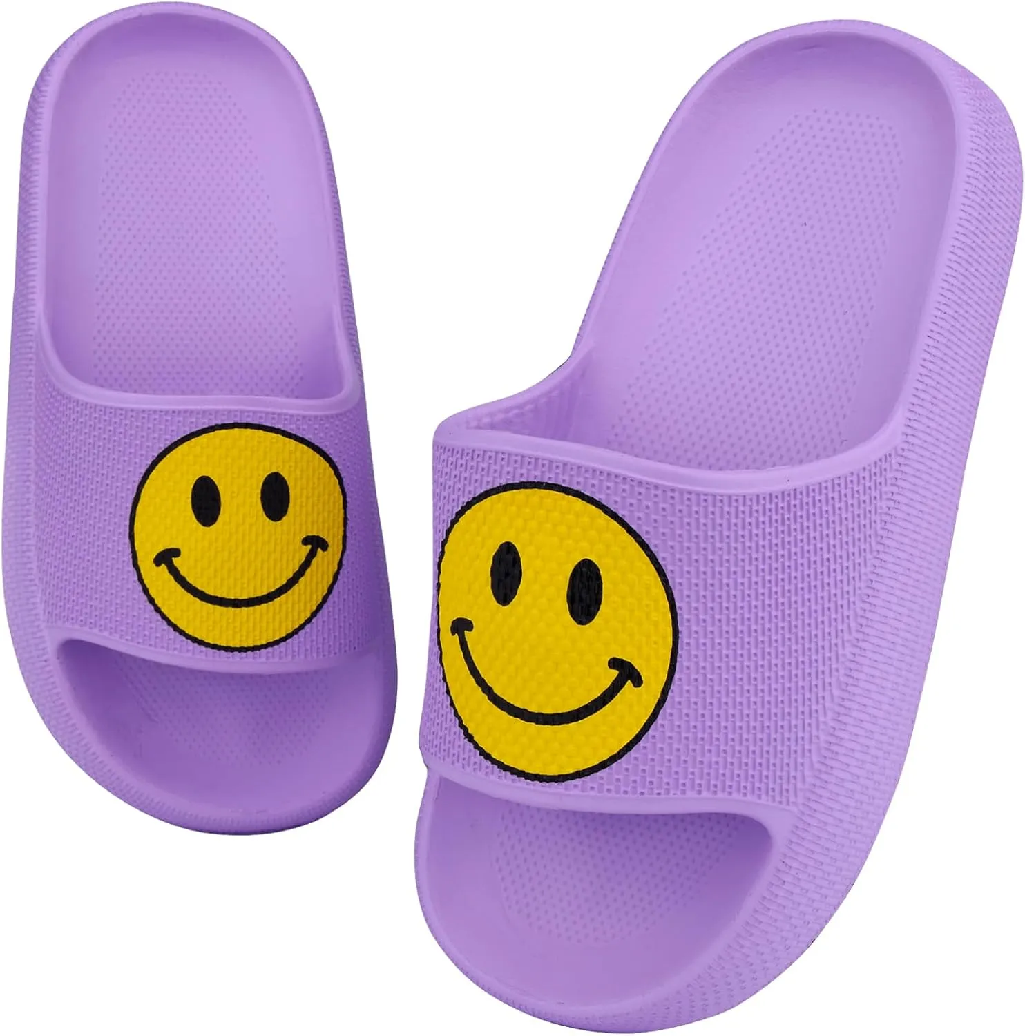 Kids Cloud Slides丨Pillow Sandals for Boys Girls丨Quick Drying Bathroom Shower Sandals丨Summer Beach Pool Slippers| Thick Sole Non-Slip