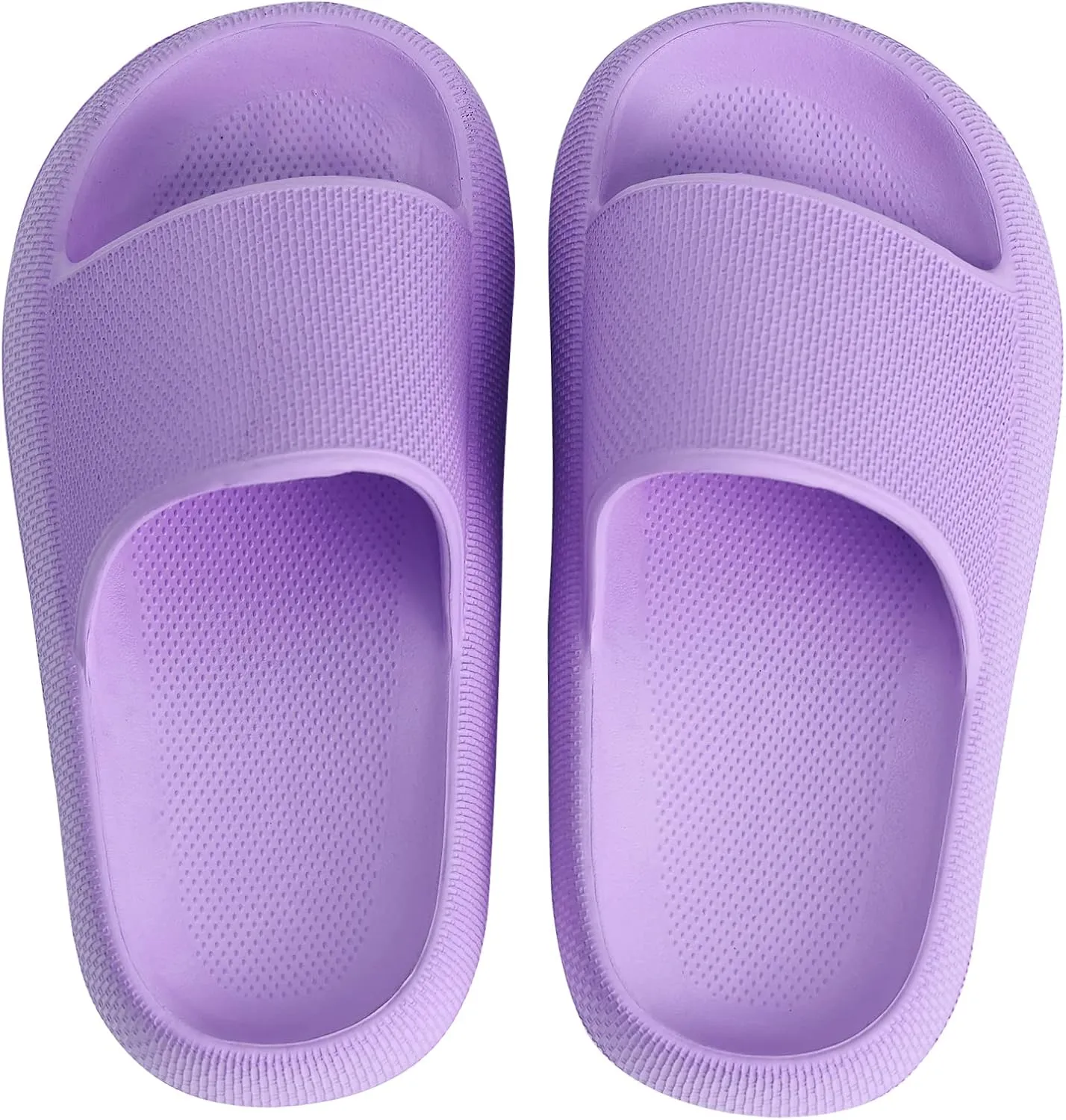 Kids Cloud Slides丨Pillow Sandals for Boys Girls丨Quick Drying Bathroom Shower Sandals丨Summer Beach Pool Slippers| Thick Sole Non-Slip