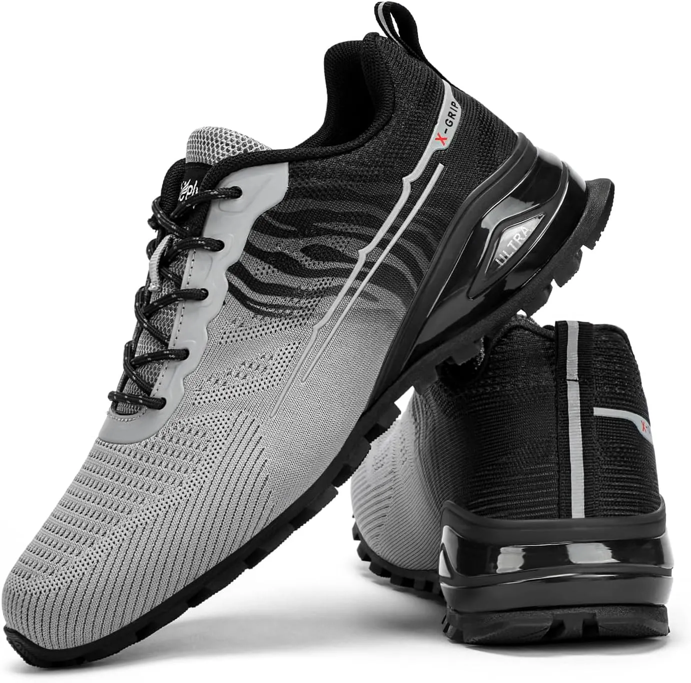 Kricely Men's Trail Running Shoes Fashion Walking Hiking Sneakers for Men Tennis Cross Training Shoe Outdoor Snearker Mens Casual Workout Footwear