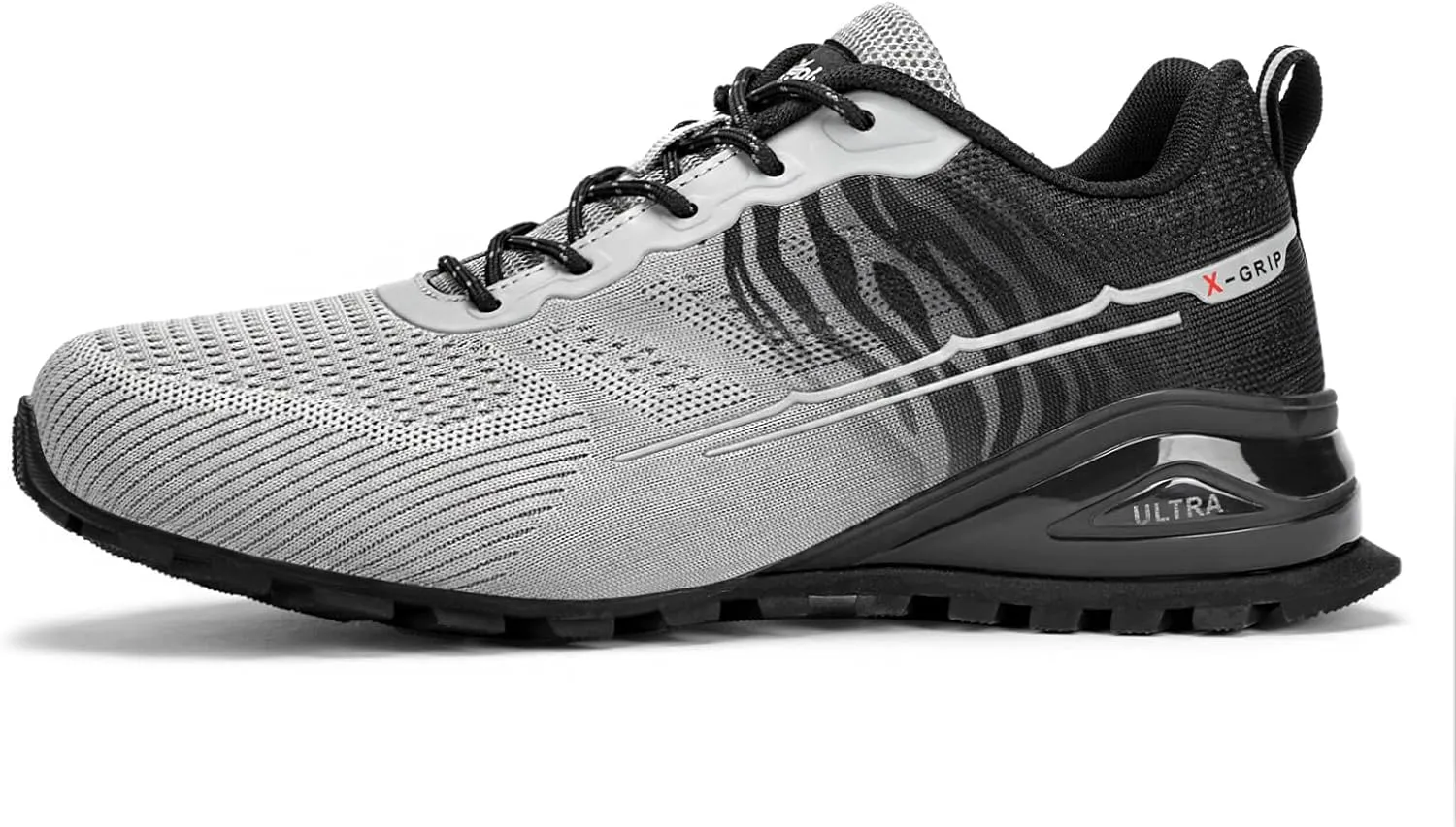 Kricely Men's Trail Running Shoes Fashion Walking Hiking Sneakers for Men Tennis Cross Training Shoe Outdoor Snearker Mens Casual Workout Footwear