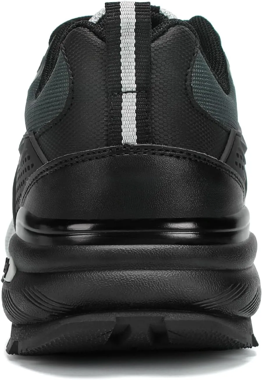 Kricely Men's Walking Shoes Breathable Lightweight Fashion Sneakers Non Slip Sport Gym Jogging Trail Running Shoes