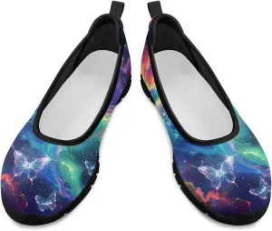Ladies Slip on Loafer Shoes Womens Flats Shoes Ballet Pregnant Women Work Casual Comfortable