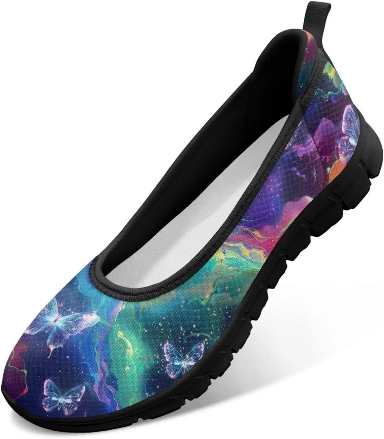 Ladies Slip on Loafer Shoes Womens Flats Shoes Ballet Pregnant Women Work Casual Comfortable