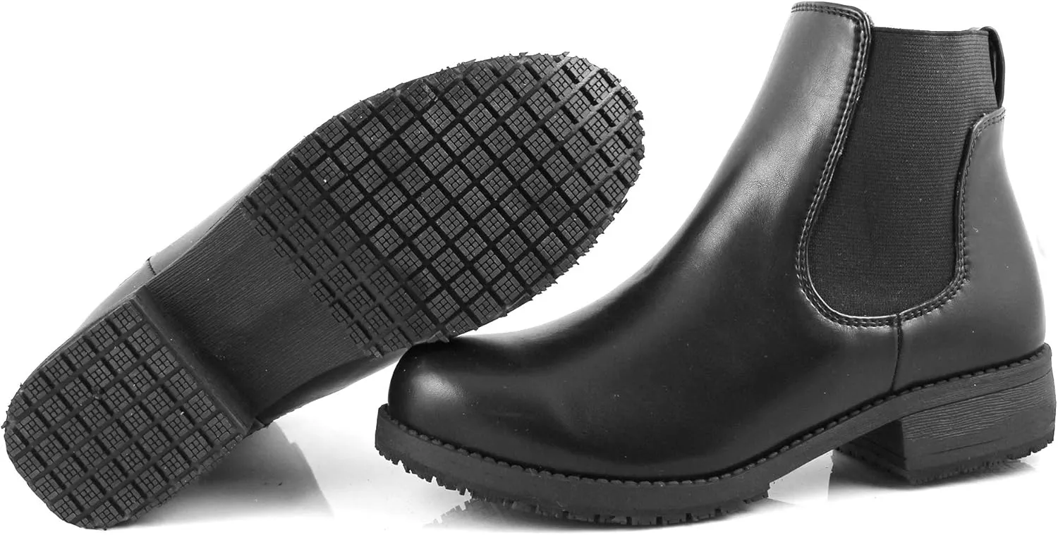 Laforst Women's Chelsea Slip Resistant Work Ankle Boots