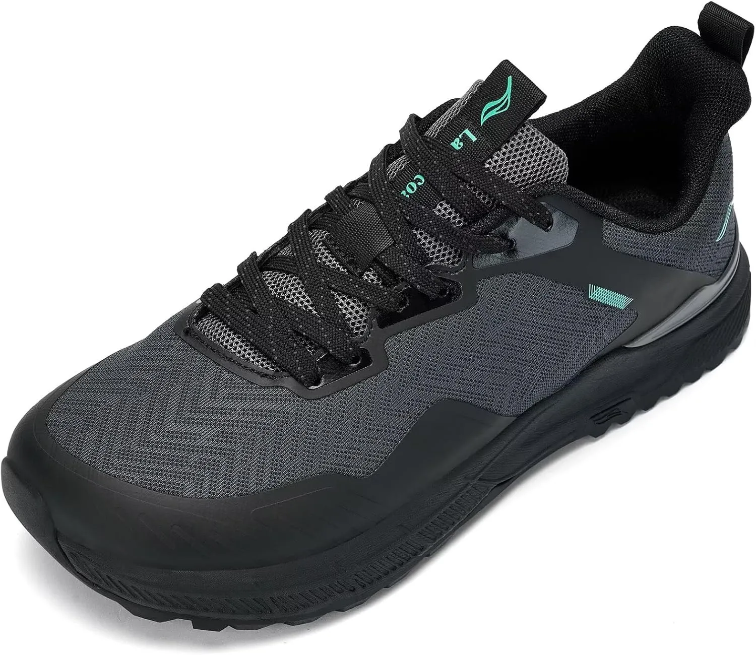 Lamincoa Wide Men's Sneakers Walking Tennis Shoes Trail Running Shoe Outdoor Hiking Sneaker